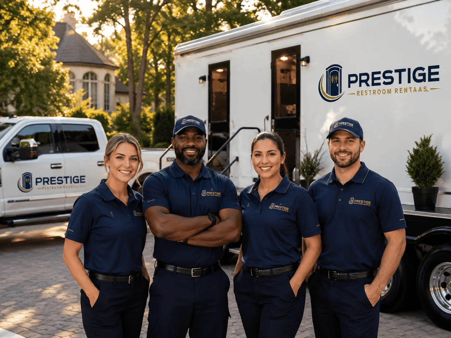 Trusted Luxury Portable Restrooms company in Viola, KS